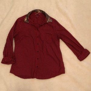 Merona plaid shirt